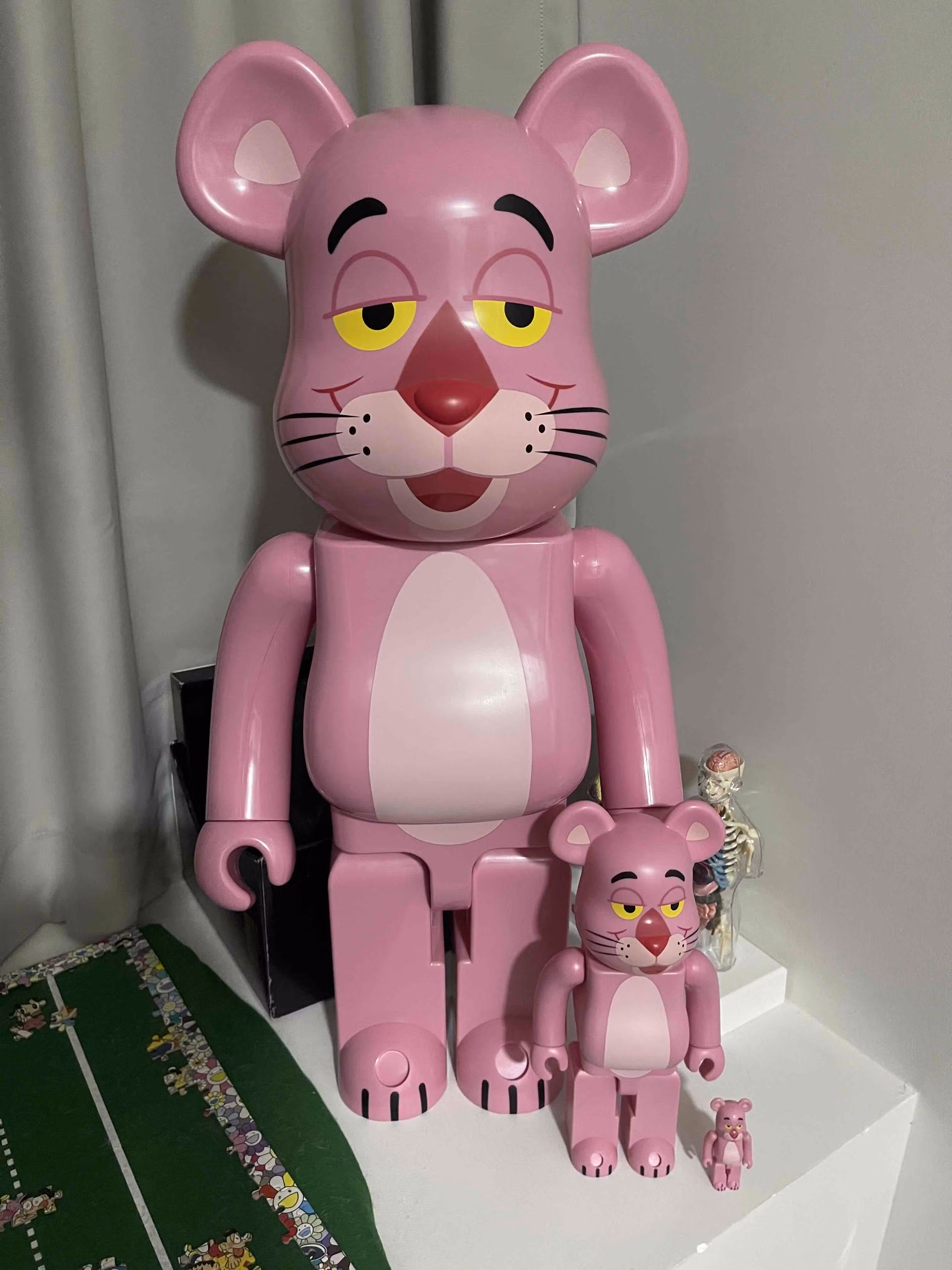 Bearbrick x Pink Panther 1000% Bearbrick x Pink Panther 1000%